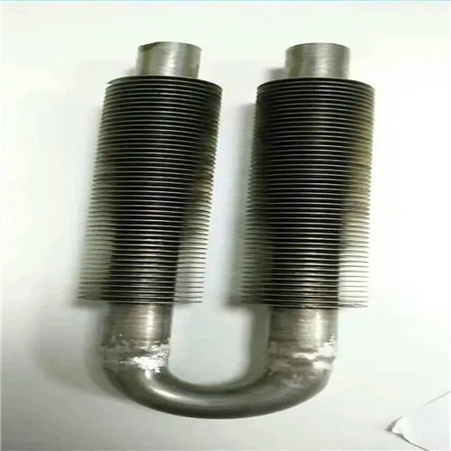 Extruded Steel Finned Tib, aliminyòm Finned Fitting pou echanjeur chalè