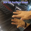 DIN 1.4301 Nerjaveèi asye fèy ak glas poli sifas